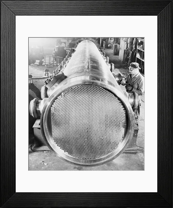 Framed Print : View of Steam Generator Framed Print : View of Steam Generator