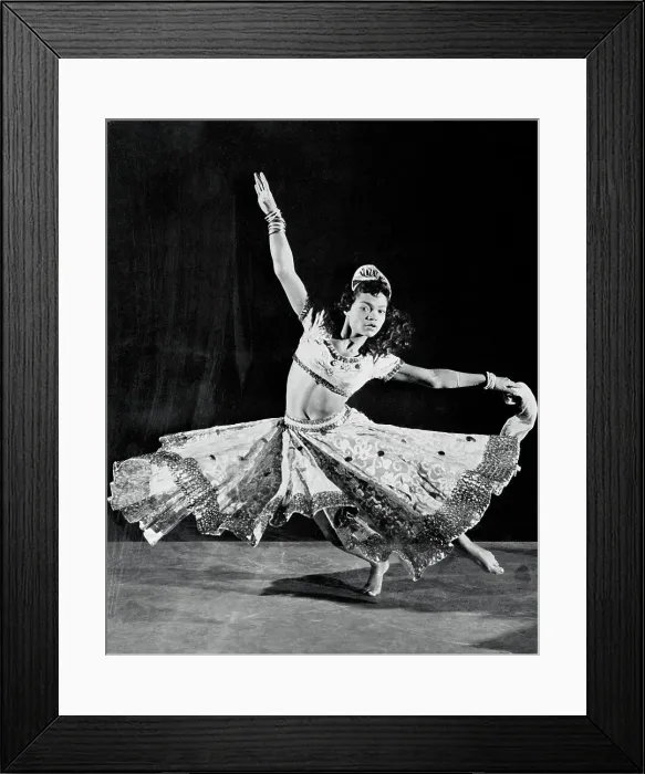 Framed Print : Portrait of Eartha Kitt Framed Print : Portrait of Eartha Kitt