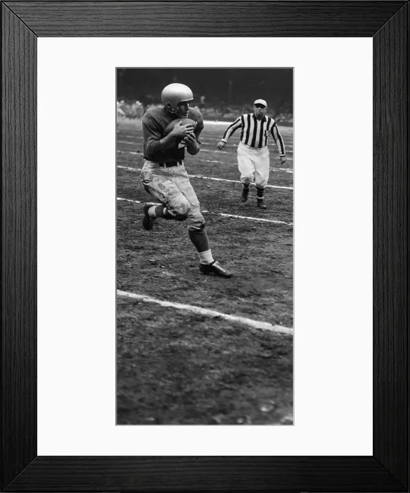 Framed Print : Doak Walker Catching a Pass Framed Print : Doak Walker Catching a Pass