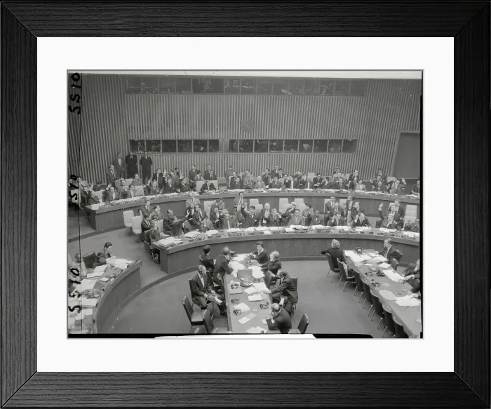 Framed Print : General Assembly in Session Framed Print : General Assembly in Session