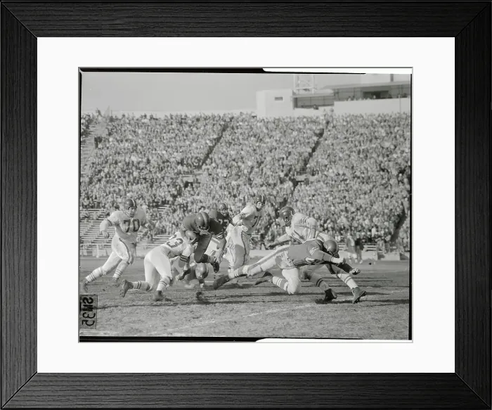 Framed Print : Football Game in Action with 49ers and Colts Framed Print : Football Game in Action with 49ers and Colts