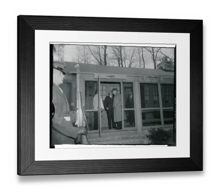Framed Print : President Eisenhower With Harold Stassen Framed Print : President Eisenhower With Harold Stassen