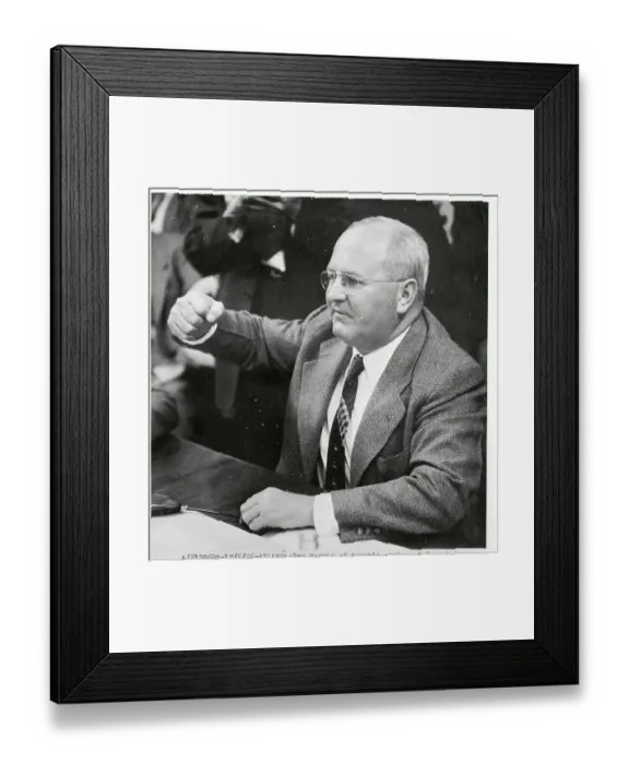 Framed Print : Portrait of Roy Harris Framed Print : Portrait of Roy Harris