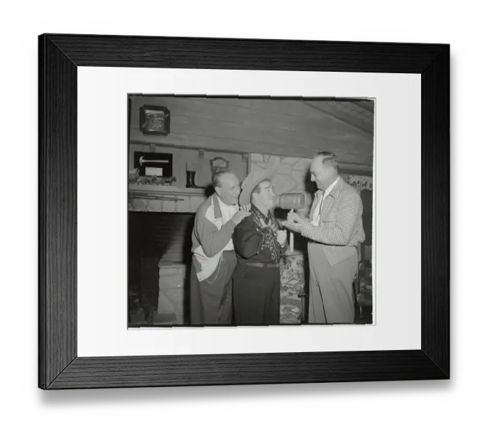 Framed Print : Lou Costello Being Named Honorary Mayor Framed Print : Lou Costello Being Named Honorary Mayor