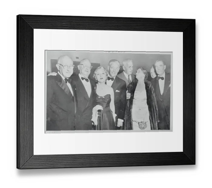 Framed Print : Cecil B. Demille and Others Receive Film Medals Framed Print : Cecil B. Demille and Others Receive Film Medals