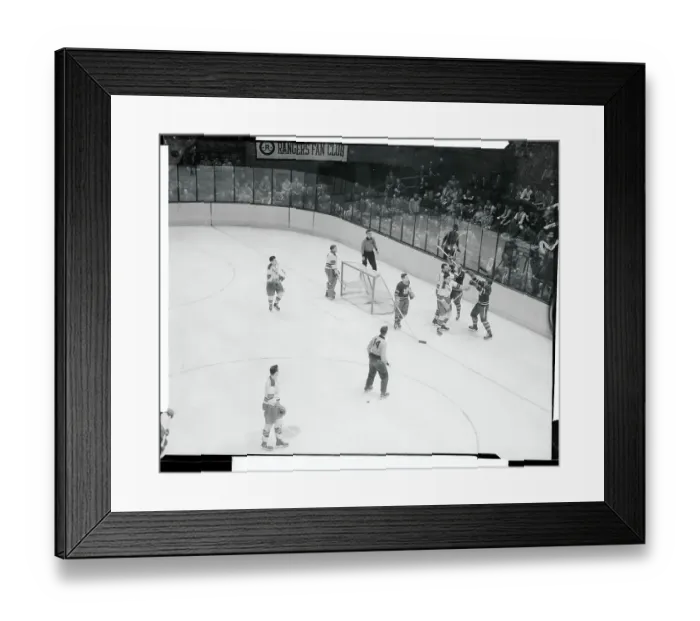 Framed Print : Hockey Team Players in action Framed Print : Hockey Team Players in action