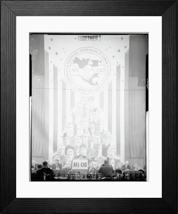 Framed Print : Walter Reuther Addressing Delegates at a Convention Framed Print : Walter Reuther Addressing Delegates at a Convention