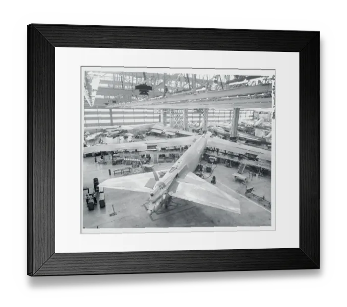 Framed Print : B-52s Under Construction Framed Print : B-52s Under Construction