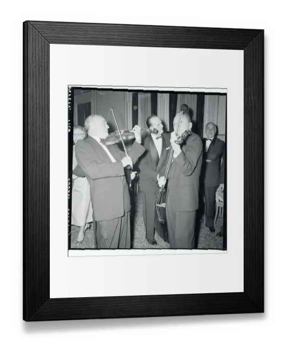 Framed Print : Jack Benny Playing the Violin Framed Print : Jack Benny Playing the Violin
