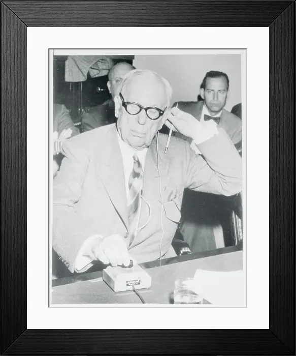Framed Print : Portrait of Alfred Sloan Framed Print : Portrait of Alfred Sloan