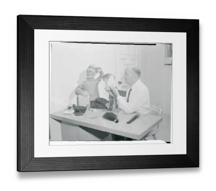 Framed Print : Edgar Bergen Building Puppet Framed Print : Edgar Bergen Building Puppet