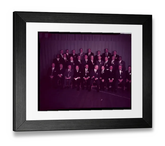 Framed Print : Portrait of Leaders of AFL-CIO Executive Council Framed Print : Portrait of Leaders of AFL-CIO Executive Council