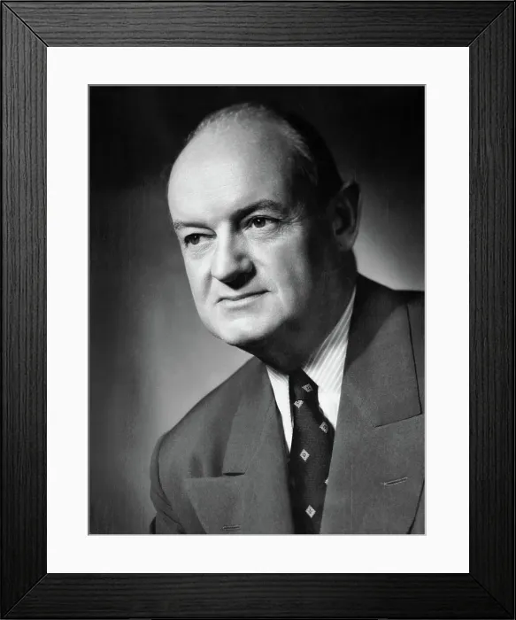 Framed Print : Portrait of Chicago Daily Publisher John S. Knight Framed Print : Portrait of Chicago Daily Publisher John S. Knight