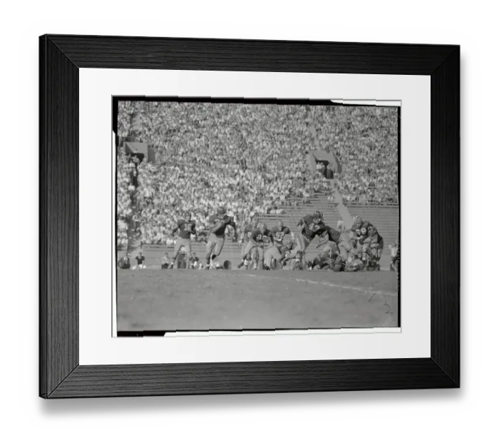 Framed Print : Jon Arnett Scoring a Touchdown Framed Print : Jon Arnett Scoring a Touchdown