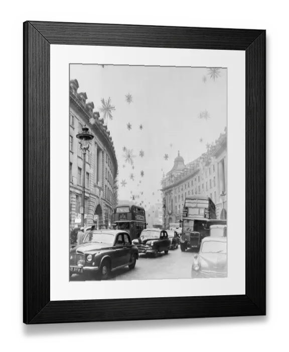 Framed Print : Christmas Time on Regent Street Framed Print : Christmas Time on Regent Street