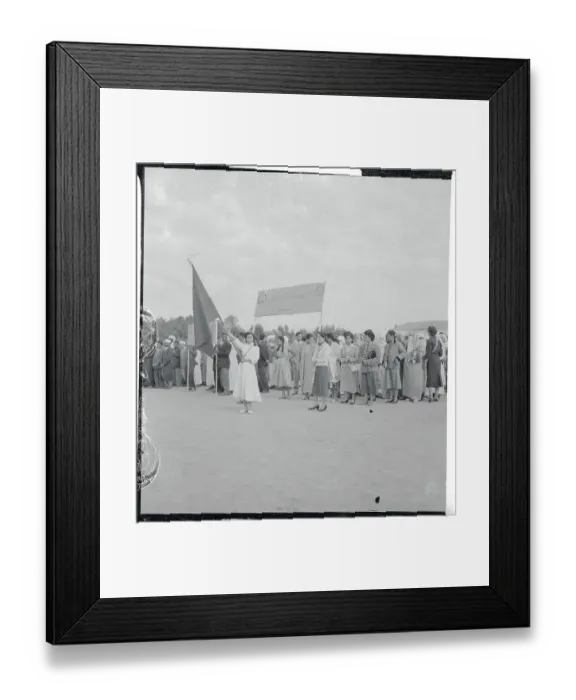 Framed Print : Moroccan Women Participating in a Mass Meeting Framed Print : Moroccan Women Participating in a Mass Meeting