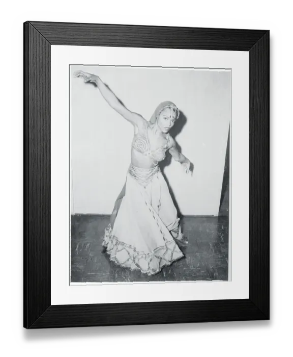 Framed Print : Portrait of Eartha Kitt Framed Print : Portrait of Eartha Kitt