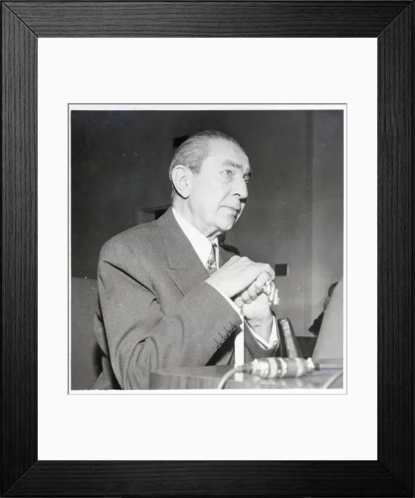 Framed Print : Bela Lugosi Testifies On Narcotic Framed Print : Bela Lugosi Testifies On Narcotic