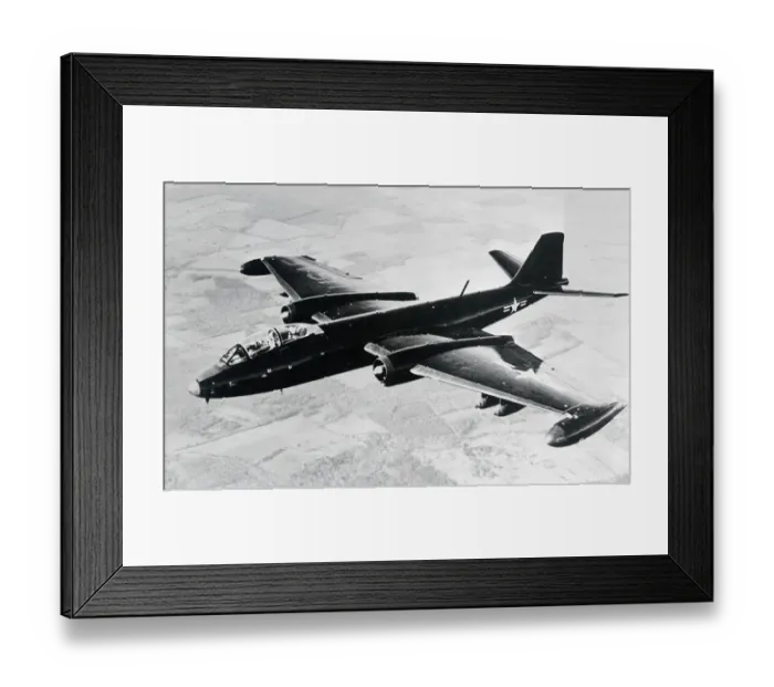 Framed Print : Twin-jet B-57B Light Bomber Framed Print : Twin-jet B-57B Light Bomber