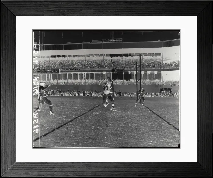 Framed Print : Ken MacAfee Jumping For a Pass Framed Print : Ken MacAfee Jumping For a Pass