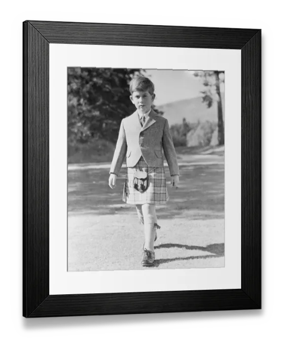 Framed Print : Prince Charles at Seven Framed Print : Prince Charles at Seven