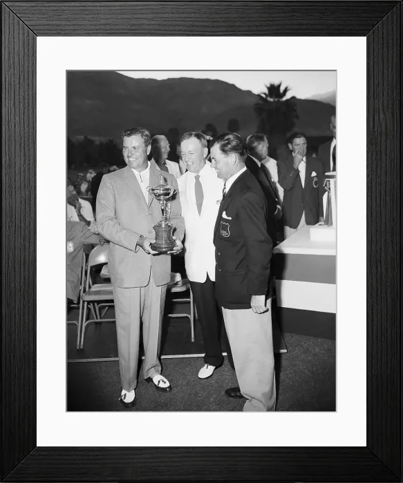 Framed Print : Chick Harbert, Robert Hudson and Dai Rees Framed Print : Chick Harbert, Robert Hudson and Dai Rees