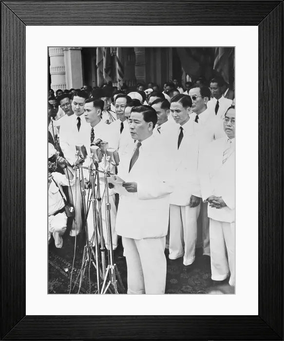 Framed Print : Ngo Dinh Diem Taking Oath of Office Framed Print : Ngo Dinh Diem Taking Oath of Office