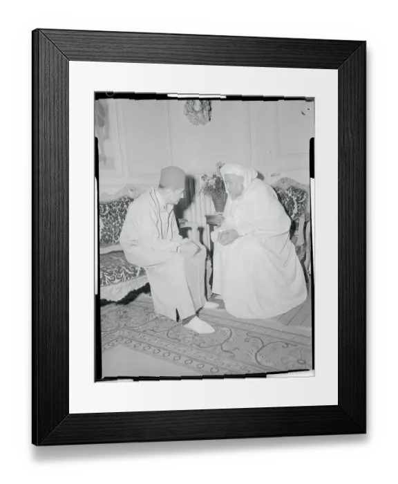Framed Print : Sidi Ben Youssef Speaking with Laiyedi de Rhamna Framed Print : Sidi Ben Youssef Speaking with Laiyedi de Rhamna