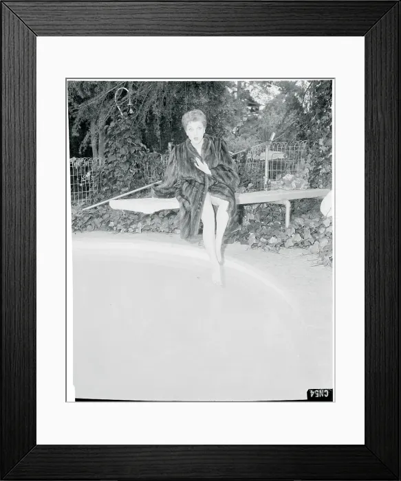 Framed Print : Portrait of Debra Paget Framed Print : Portrait of Debra Paget
