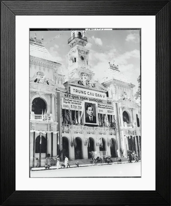 Framed Print : Saigon Town Hall Framed Print : Saigon Town Hall