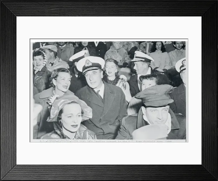 Framed Print : Lord and Lady Montbatten Framed Print : Lord and Lady Montbatten
