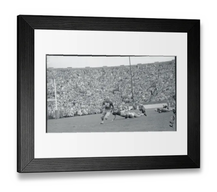 Framed Print : Dean Studer Running on Punt Return Framed Print : Dean Studer Running on Punt Return