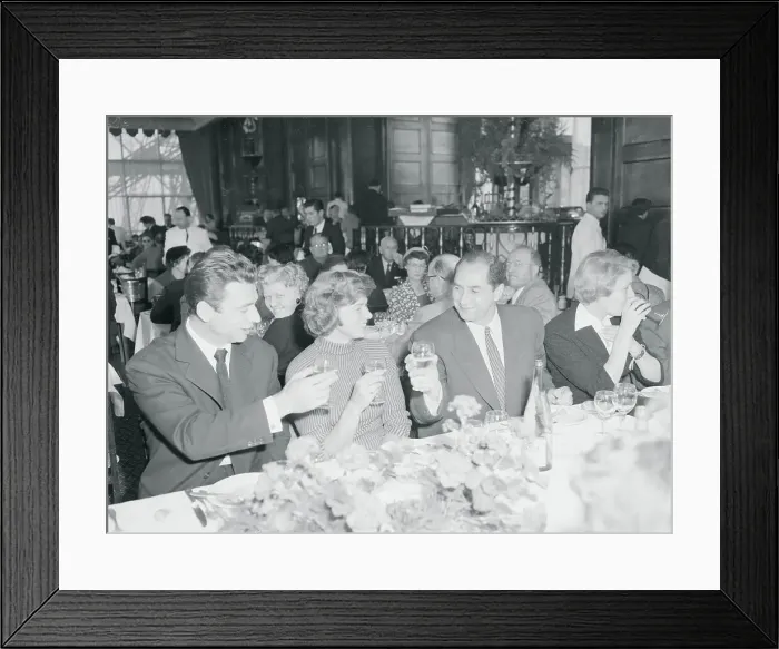 Framed Print : Ingrid Berman and Friends Framed Print : Ingrid Berman and Friends