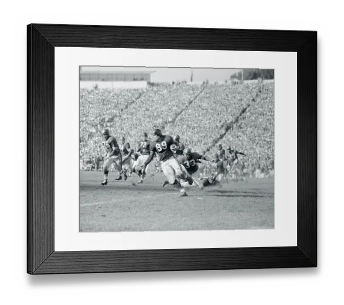 Framed Print : John Hoffman Running with the Ball Framed Print : John Hoffman Running with the Ball