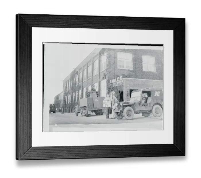 Framed Print : Picketer Chatting with a National Guardsman Framed Print : Picketer Chatting with a National Guardsman