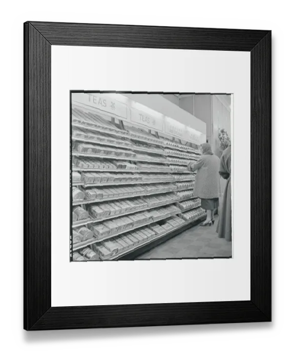 Framed Print : Interior of Chinese Supermarket Framed Print : Interior of Chinese Supermarket