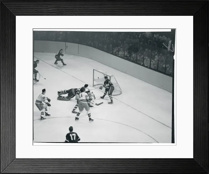 Framed Print : Bronco Horvath Scoring a Goal Framed Print : Bronco Horvath Scoring a Goal