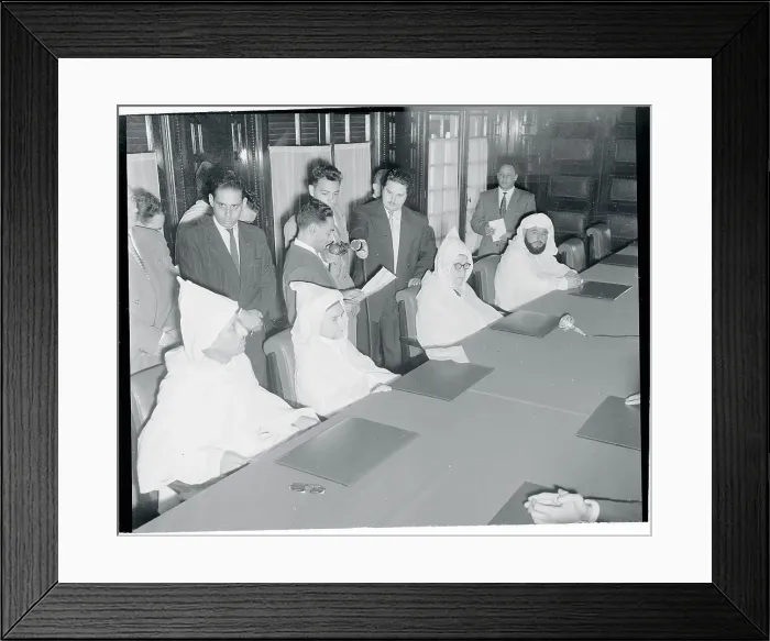 Framed Print : Members of the Throne Council Waiting at a Table Framed Print : Members of the Throne Council Waiting at a Table