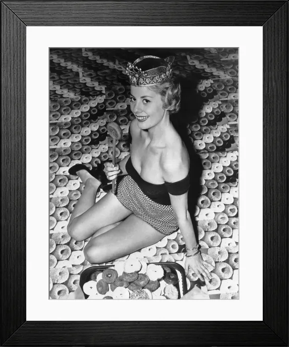 Framed Print : Doughnut Queen Framed Print : Doughnut Queen