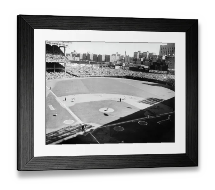 Framed Print : Yankees Round Bases In 1955 World Series Framed Print : Yankees Round Bases In 1955 World Series