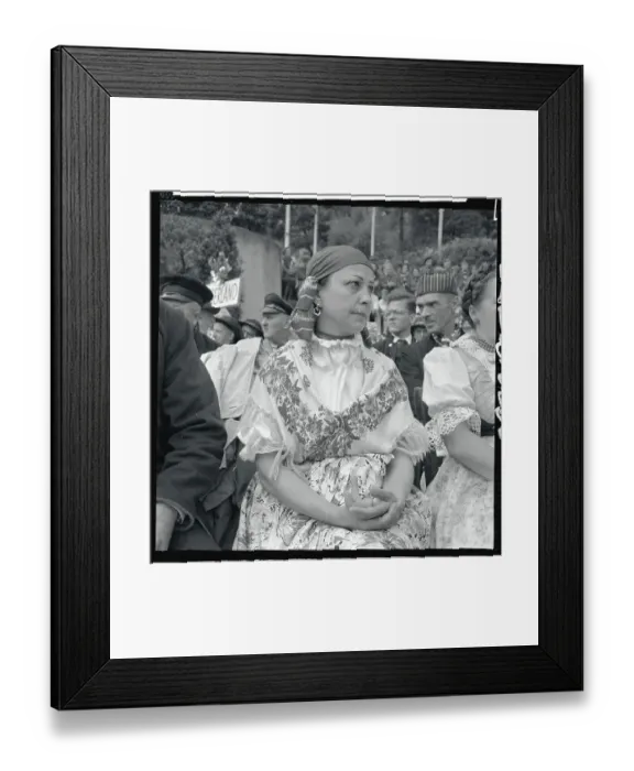 Framed Print : Egerland Citizens in Homeland Dress Framed Print : Egerland Citizens in Homeland Dress
