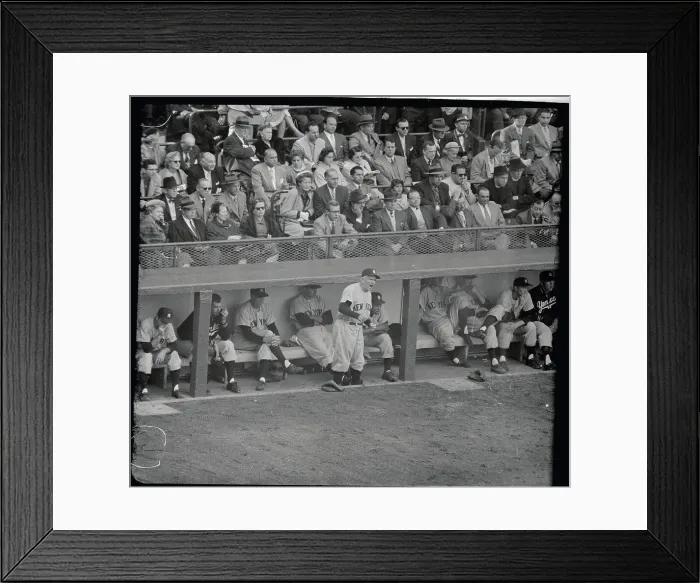 Framed Print : Casey Stengel Standing in Dugout Framed Print : Casey Stengel Standing in Dugout