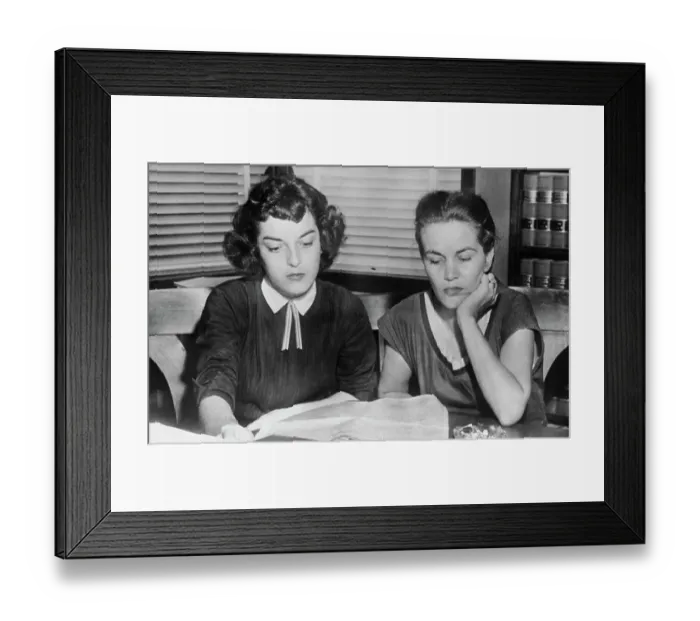 Framed Print : Emmett Till Murder Trial Framed Print : Emmett Till Murder Trial