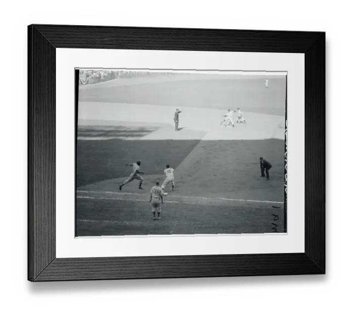 Framed Print : Jerry Coleman Throwing Ball to First Baseman Framed Print : Jerry Coleman Throwing Ball to First Baseman