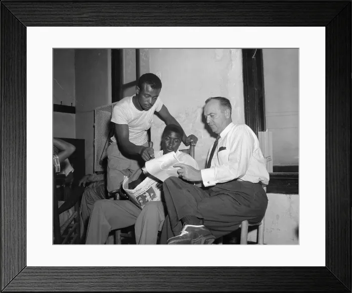 Framed Print : District Attorney Questioning Witnesses Framed Print : District Attorney Questioning Witnesses
