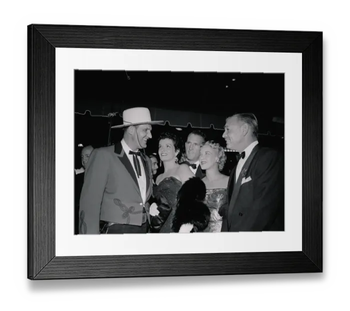 Framed Print : Clark Gable Speaking with a Colleague Framed Print : Clark Gable Speaking with a Colleague