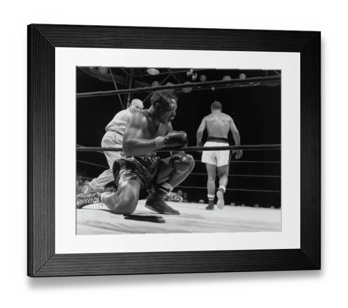 Framed Print : Heavyweight Title Fight - Rocky Marciano V Archie Moore Framed Print : Heavyweight Title Fight - Rocky Marciano V Archie Moore
