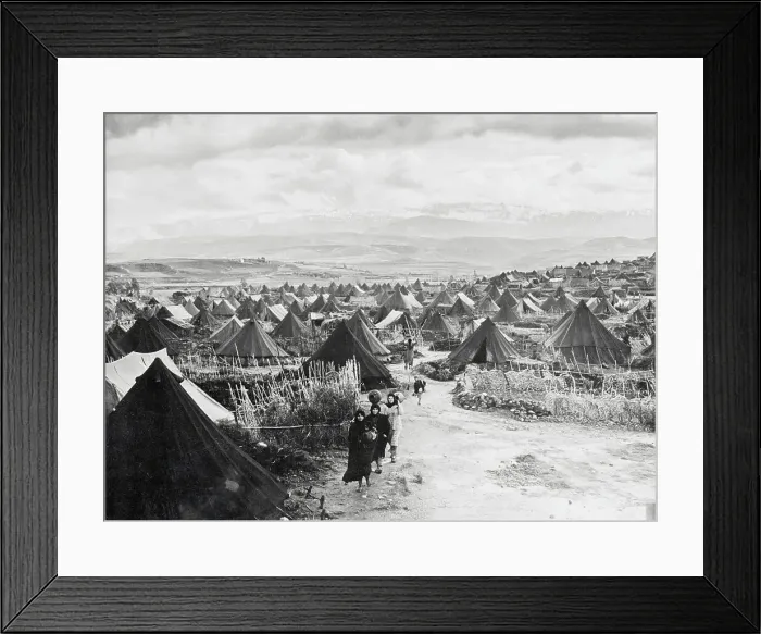 Framed Print : Palestinian Refugee Camp near Tripoli, Lebanon 1955 Framed Print : Palestinian Refugee Camp near Tripoli, Lebanon 1955