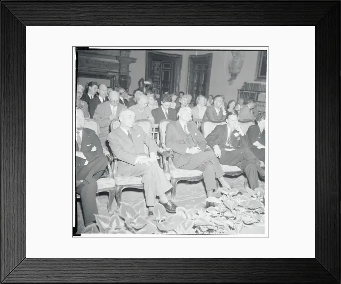 Framed Print : European Congress in Session Framed Print : European Congress in Session