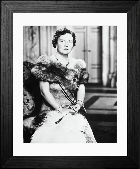 Framed Print : Queen Juliana of the Netherlands Framed Print : Queen Juliana of the Netherlands